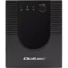 Qoltec UPS 53776 Line-Interactive 1,5 kVA 900 W 4 AC-Ausgänge