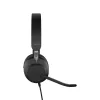 Jabra Evolve2 40 USB-A, MS Teams Stereo, Kabelgebunden, Büro/Callcenter, 20 - 20000 Hz, 188 g, Headset, Schwarz