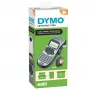 DYMO LetraTag LT-100H Tragbarer Etikettendrucker | ABC-Tastatur-Etikettendrucker mit benutzerfreundlichem 13-Zeichen-LCD-Bildschirm | für Zuhause oder Büro | Silber