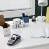 DYMO LetraTag LT-100H Tragbarer Etikettendrucker | ABC-Tastatur-Etikettendrucker mit benutzerfreundlichem 13-Zeichen-LCD-Bildschirm | für Zuhause oder Büro | Silber