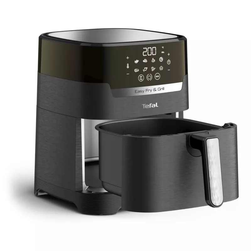 Tefal Easy Fry & Grill EY5058 Single 4,2 L Standgerät 1550 W Heißluftfritteuse Schwarz