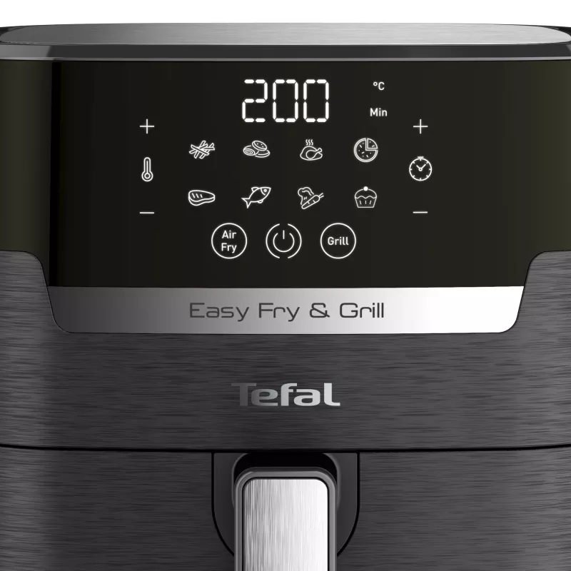 Tefal Easy Fry & Grill EY5058 Single 4,2 L Standgerät 1550 W Heißluftfritteuse Schwarz