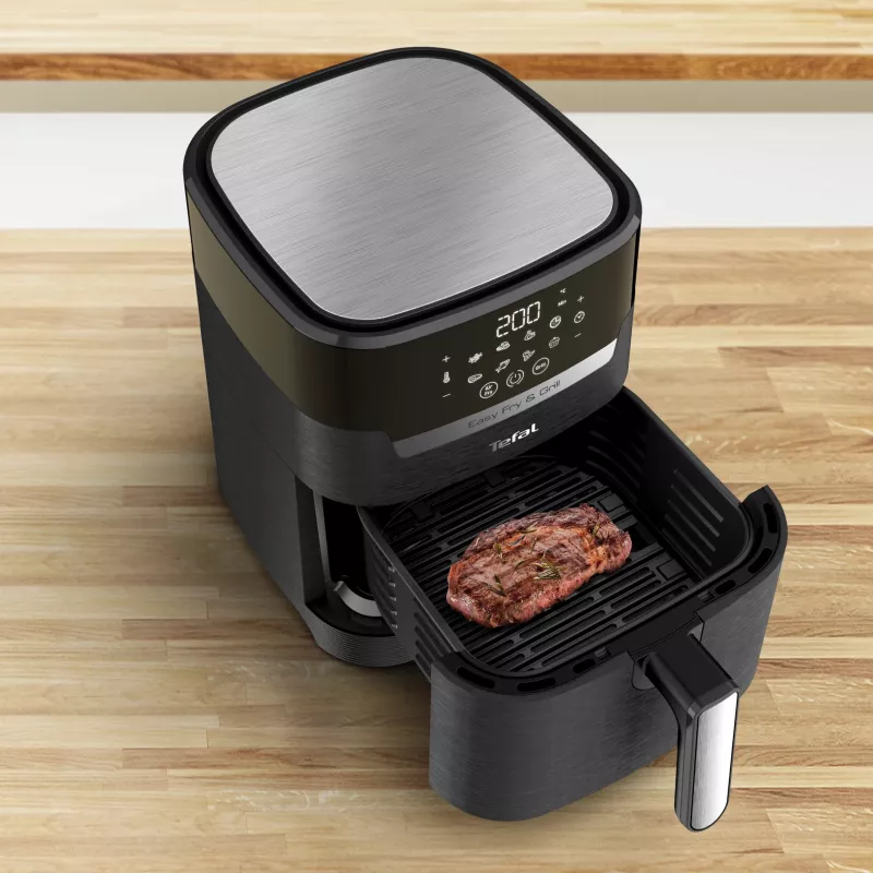 Tefal Easy Fry & Grill EY5058 Single 4,2 L Standgerät 1550 W Heißluftfritteuse Schwarz