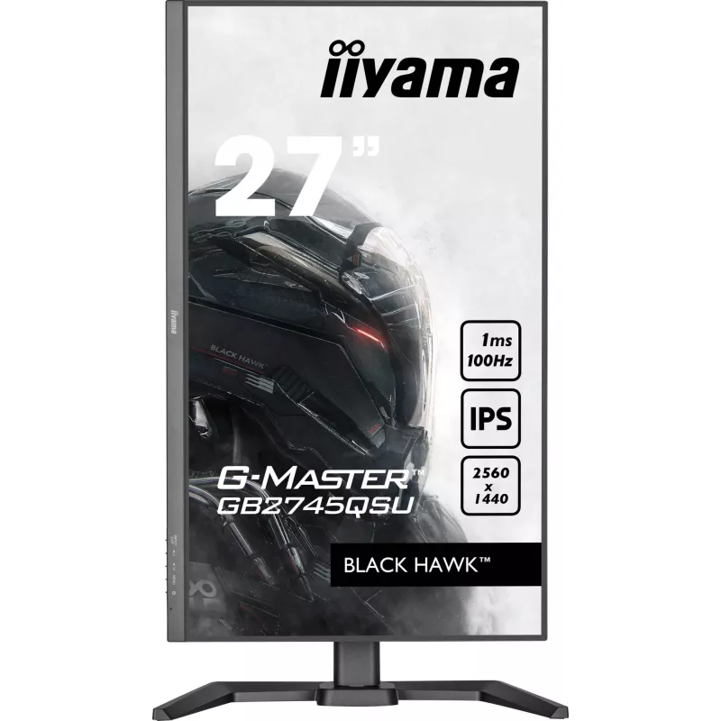iiyama G-MASTER GB2745QSU-B2 Computer Monitor 68,6 cm (27 Zoll) 2560 x 1440 Pixel Wide Quad HD LED Schwarz