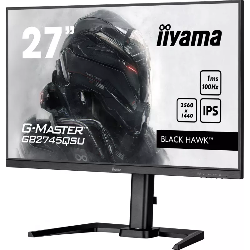 iiyama G-MASTER GB2745QSU-B2 Computer Monitor 68,6 cm (27 Zoll) 2560 x 1440 Pixel Wide Quad HD LED Schwarz