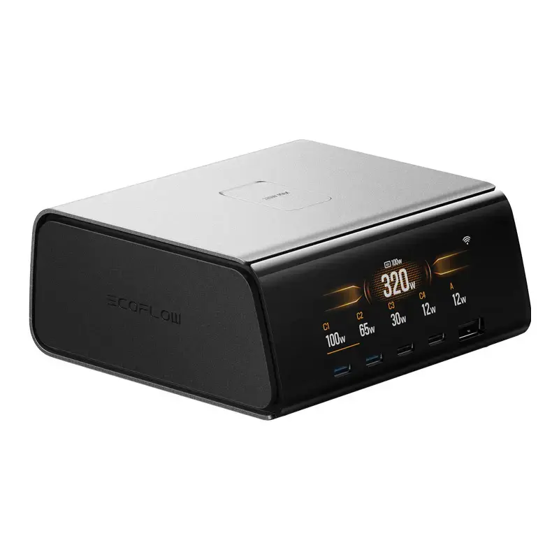 Ladegerät EcoFlow EF-STATION320W-EU Desktop-Ladegerät 320W für tragbare Geräte
