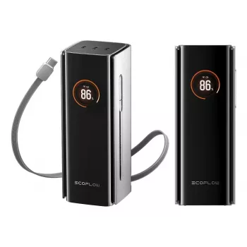 Powerbank EcoFlow RAPID Pro 20000 mAh Lithium 230W, 3× USB-C, Schwarz