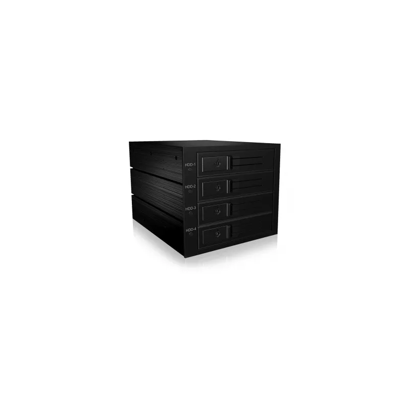 ICY BOX IB-564SAS-12G Disk-Array Schwarz