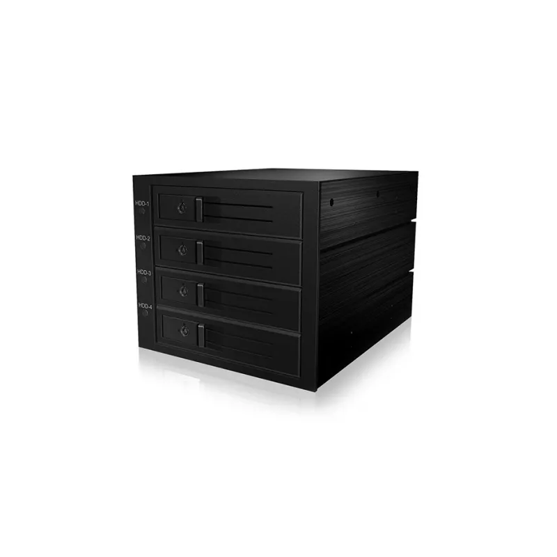 ICY BOX IB-564SAS-12G Disk-Array Schwarz