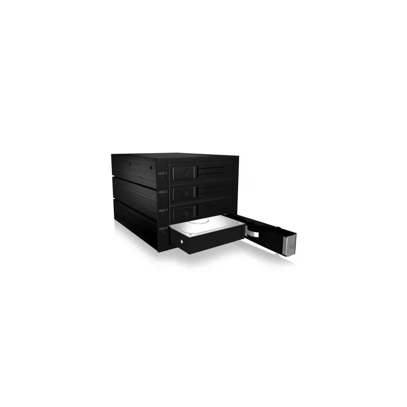 ICY BOX IB-564SAS-12G Disk-Array Schwarz