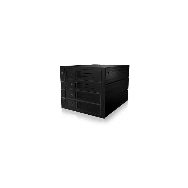ICY BOX IB-564SAS-12G Disk-Array Schwarz