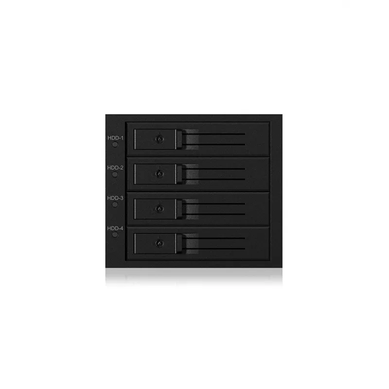 ICY BOX IB-564SAS-12G Disk-Array Schwarz