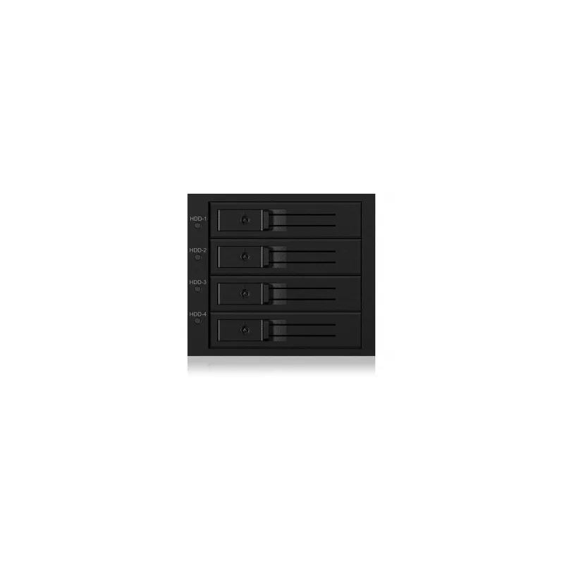 ICY BOX IB-564SAS-12G Disk-Array Schwarz