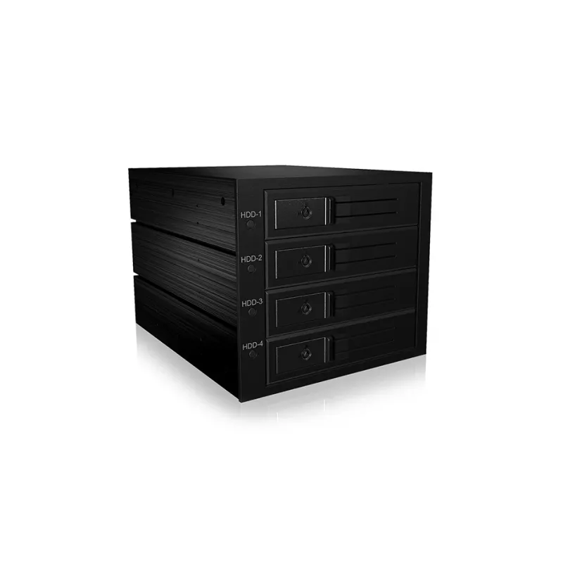 ICY BOX IB-564SAS-12G Disk-Array Schwarz
