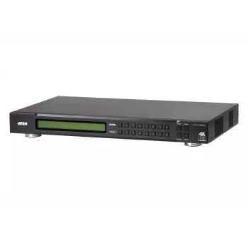 ATEN 8X8 True 4K HDMI Martrix Switch, AV-Matrix-Switch, 18 Gbit/s, 600 MHz, 4096 x 2160 Pixel, 4096 x 2160, 3840 x 2160, 1920 x 1200, Schwarz