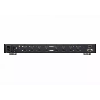 ATEN 8X8 True 4K HDMI Martrix Switch, AV-Matrix-Switch, 18 Gbit/s, 600 MHz, 4096 x 2160 Pixel, 4096 x 2160, 3840 x 2160, 1920 x 1200, Schwarz