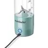 Sport-Mixer NUTRIBULLET Portable 0,475 L Blau, batteriebetrieben, Tritan-Behälter, Edelstahlklingen