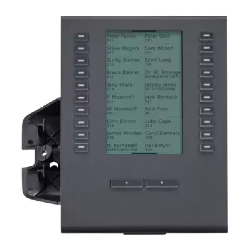 IP-Erweiterungsmodul Auerswald COMfortel D-XT20i Schwarz 20 Tasten