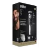 Braun BeardTrimmer 9 BT9560 Bartschneider Batterie 52 2 cm Nass & Trocken Schwarz, Silber