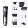 Braun BeardTrimmer 9 BT9560 Bartschneider Batterie 52 2 cm Nass & Trocken Schwarz, Silber