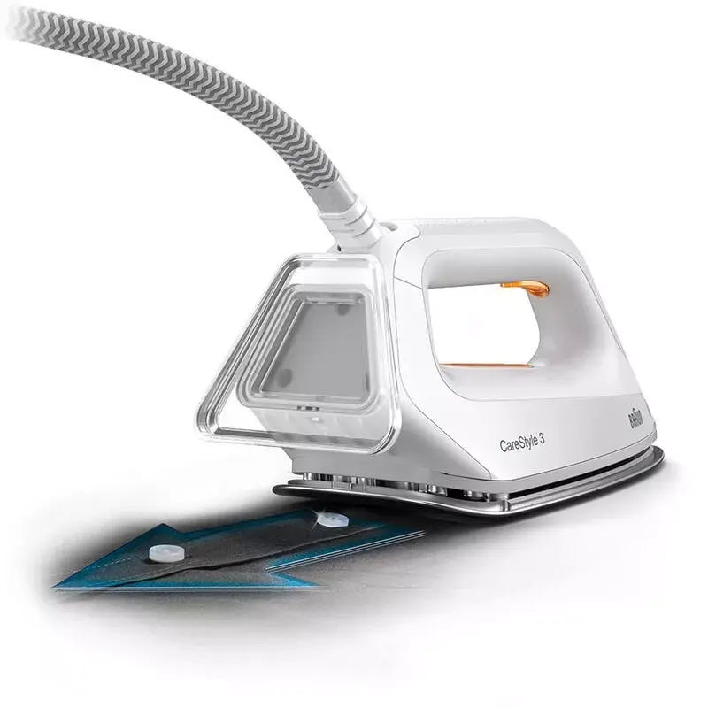 Braun CareStyle 3 IS3132WH 2400 W 2 L EloxalPlus-Bügelsohle Orange, Weiß