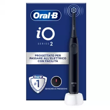 Oral-B iO 2 Elektrische Zahnbürste für Erwachsene Schwarz