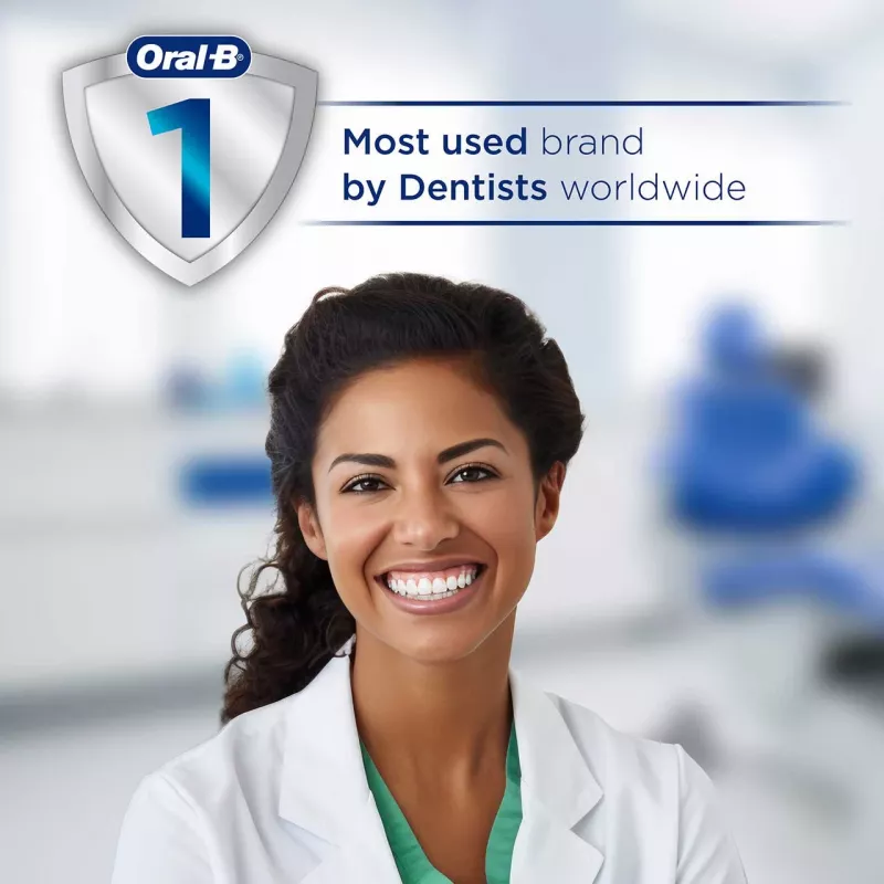 Elektrische Zahnbürste BRAUN Oral‑B iO Series 2 Grün wiederaufladbar mit Reiseetui