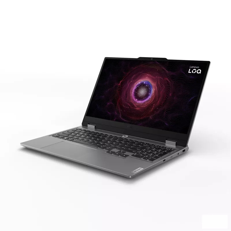 Laptop Lenovo LOQ 15ARP9 — 15,6 Zoll FHD 144Hz, AMD Ryzen 5 7235HS, 16GB DDR5, 512GB NVMe SSD, NVIDIA GeForce RTX 4050, Luna Grey