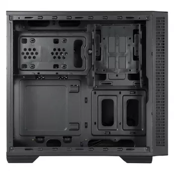 Chieftec UK-02B-OP Computergehäuse Cube Schwarz