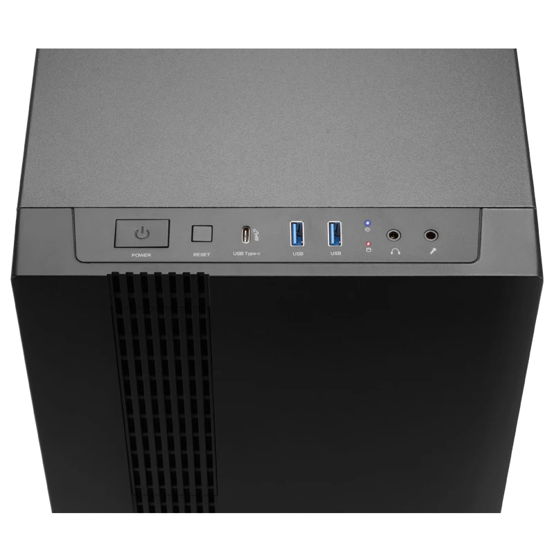 Chieftec UK-02B-OP Computergehäuse Cube Schwarz