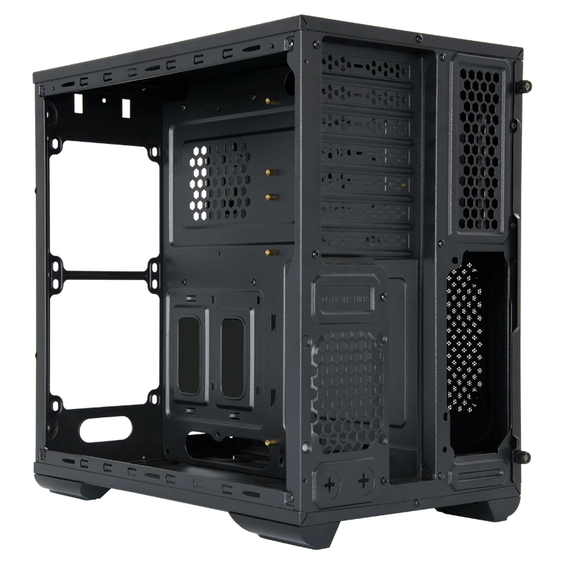 Chieftec UK-02B-OP Computergehäuse Cube Schwarz