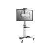 Equip 650602 37-70“ 90° drehbarer Einzeldisplay-LFD-Rollwagen, 50 kg, 94 cm (37 Zoll), 177,8 cm (70 Zoll), 200 x 200 mm, 600 x 400 mm, -12 - 5°