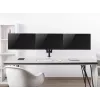 Equip 17 Zoll-27 Zoll Triple Monitor Tischhalterung, Klemme, 21 kg, 75 x 75 mm, 100 x 100 mm, Höhenverstellung, Schwarz