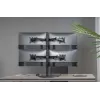 Equip 17 Zoll-32 Zoll verstellbarer Tischständer für vier Monitore