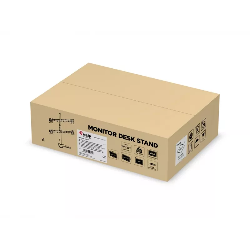 Equip 17 Zoll-32 Zoll verstellbarer Tischständer für vier Monitore