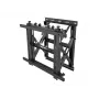 Equip 48,3 cm (19 Zoll) – 139,7 cm (55 Zoll) Push-In-Pop-Out TV-Wandhalterung, 50 kg, 100 x 100 mm, 600 x 400 mm, 0–10°