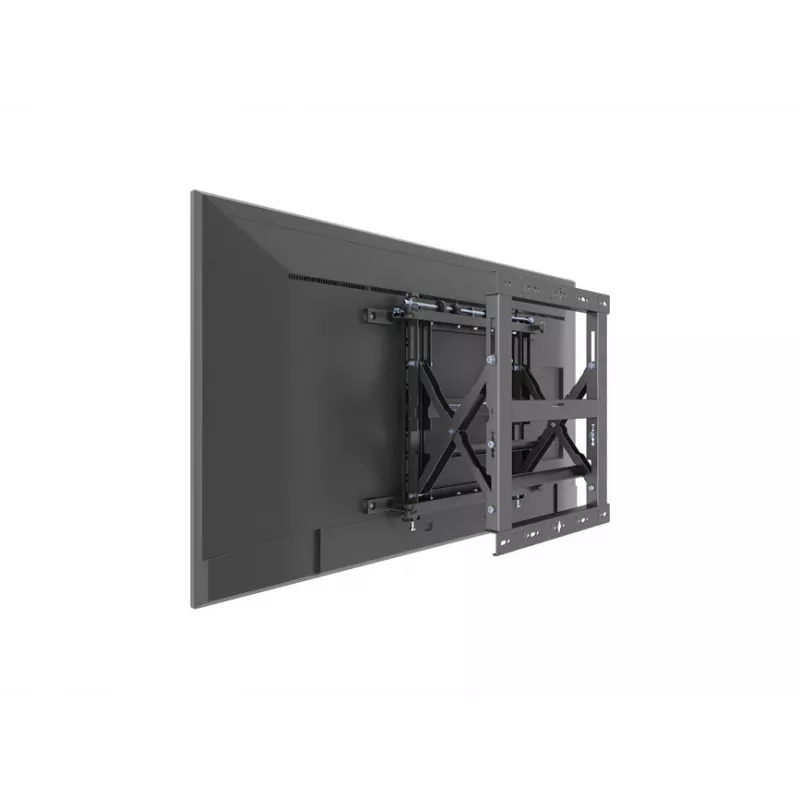Equip 48,3 cm (19 Zoll) – 139,7 cm (55 Zoll) Push-In-Pop-Out TV-Wandhalterung, 50 kg, 100 x 100 mm, 600 x 400 mm, 0–10°