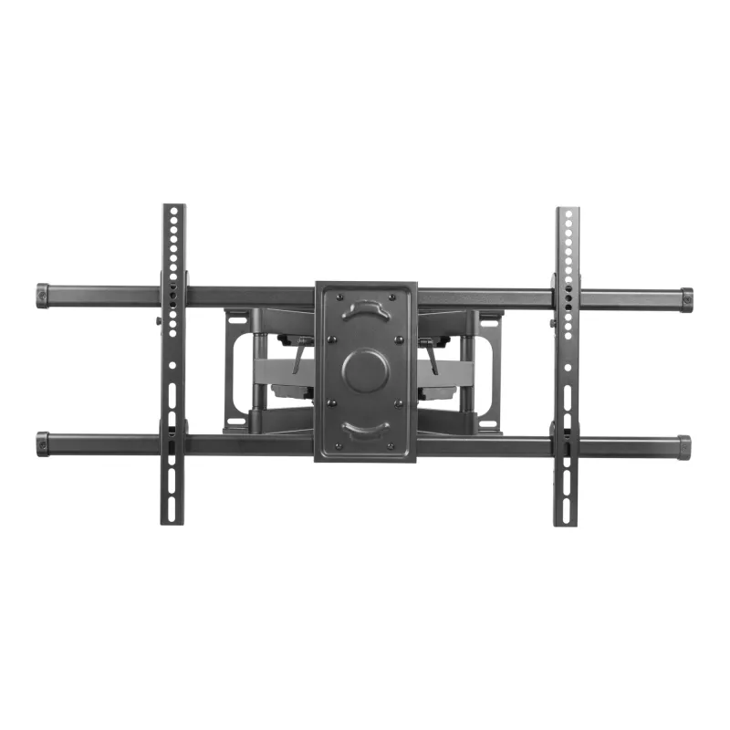 Equip 37–90 Zoll neig-/schwenkbare TV-Wandhalterung, 200 x 200 mm, 816 x 410 mm, -15 - 5°, -60 - 60°, Stahl, Schwarz