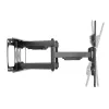 Equip 37–90 Zoll neig-/schwenkbare TV-Wandhalterung, 200 x 200 mm, 816 x 410 mm, -15 - 5°, -60 - 60°, Stahl, Schwarz