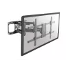 Equip 37–90 Zoll neig-/schwenkbare TV-Wandhalterung, 200 x 200 mm, 816 x 410 mm, -15 - 5°, -60 - 60°, Stahl, Schwarz