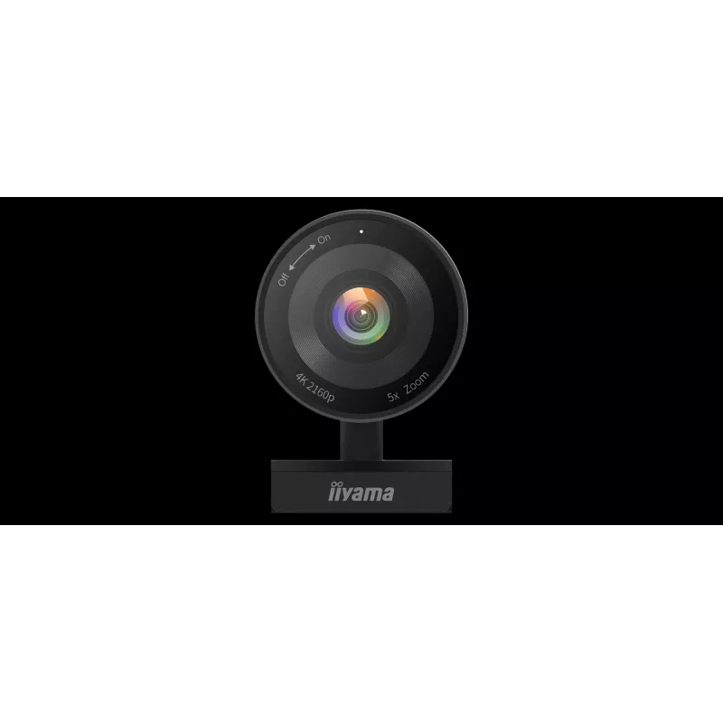 iiyama UC-CAM10PRO-1 Webcam 8.46 MP 2160 x 1080 Pixel USB-C Schwarz