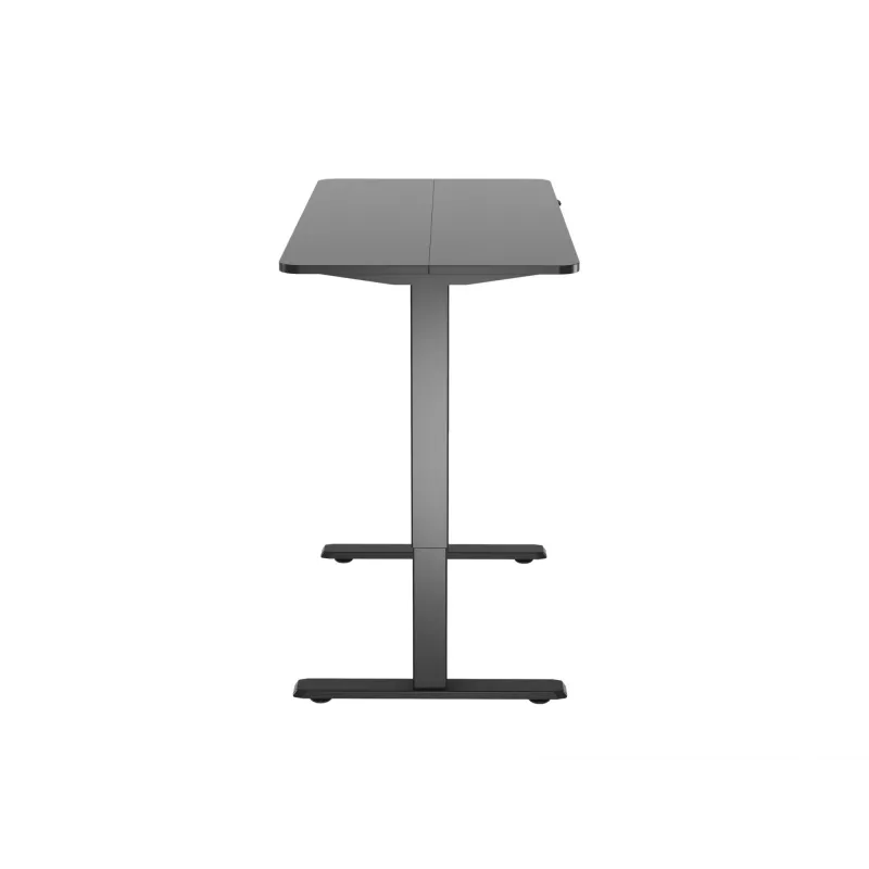 Elektrischer Sitz-Steh-Tischrahmen Equip 650812, schwarz, rechteckig, Kunststoff