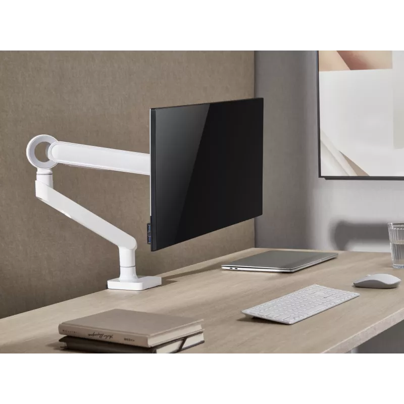 Equip 17 Zoll-35 Zoll Premium Monitor-Tischhalterung, Weiß