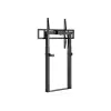 Equip 55 Zoll-100 Zoll feste motorisierte Wandhalterung, 139,7 cm (55 Zoll), 2,54 m (100 Zoll), 200 x 200 mm, 800 x 600 mm, Aluminium, Kunststoff, Edelstahl, Schwarz