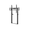 Equip 55 Zoll-100 Zoll feste motorisierte Wandhalterung, 139,7 cm (55 Zoll), 2,54 m (100 Zoll), 200 x 200 mm, 800 x 600 mm, Aluminium, Kunststoff, Edelstahl, Schwarz