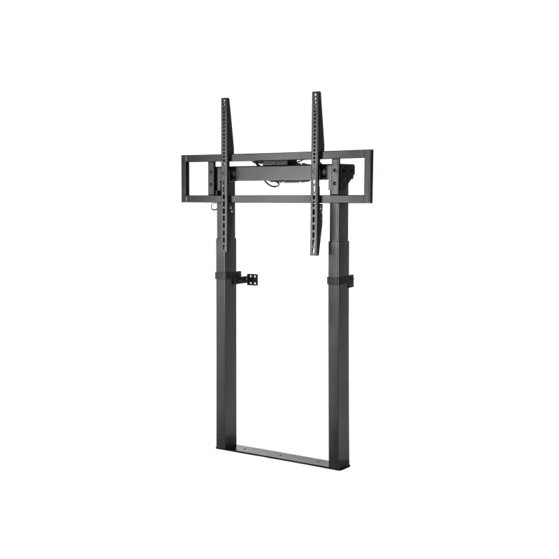 Equip 55 Zoll-100 Zoll feste motorisierte Wandhalterung, 139,7 cm (55 Zoll), 2,54 m (100 Zoll), 200 x 200 mm, 800 x 600 mm, Aluminium, Kunststoff, Edelstahl, Schwarz