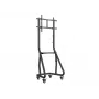 Equip 37 Zoll–80 Zoll robuster TV-Rollwagen, 94 cm (37 Zoll), 2,03 m (80 Zoll), 200 x 200 mm, 600 x 400 mm, Aluminium, Kunststoff, Edelstahl, Schwarz