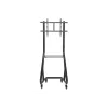 Equip 37 Zoll–80 Zoll robuster TV-Rollwagen, 94 cm (37 Zoll), 2,03 m (80 Zoll), 200 x 200 mm, 600 x 400 mm, Aluminium, Kunststoff, Edelstahl, Schwarz