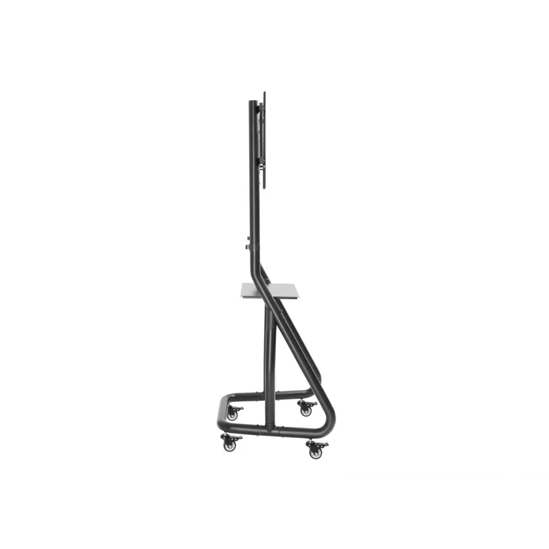 Equip 37 Zoll–80 Zoll robuster TV-Rollwagen, 94 cm (37 Zoll), 2,03 m (80 Zoll), 200 x 200 mm, 600 x 400 mm, Aluminium, Kunststoff, Edelstahl, Schwarz