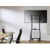 Equip 37 Zoll–80 Zoll robuster TV-Rollwagen, 94 cm (37 Zoll), 2,03 m (80 Zoll), 200 x 200 mm, 600 x 400 mm, Aluminium, Kunststoff, Edelstahl, Schwarz